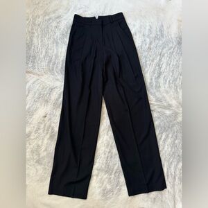 The Frankie Shop GELSO PLEATED TROUSERS - BLACK